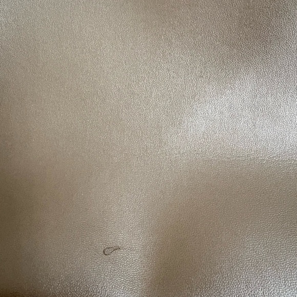 Neiman Marcus Gold Tone Lazer Cut Tote Bag - Some marks see photos - Picture 4 of 7